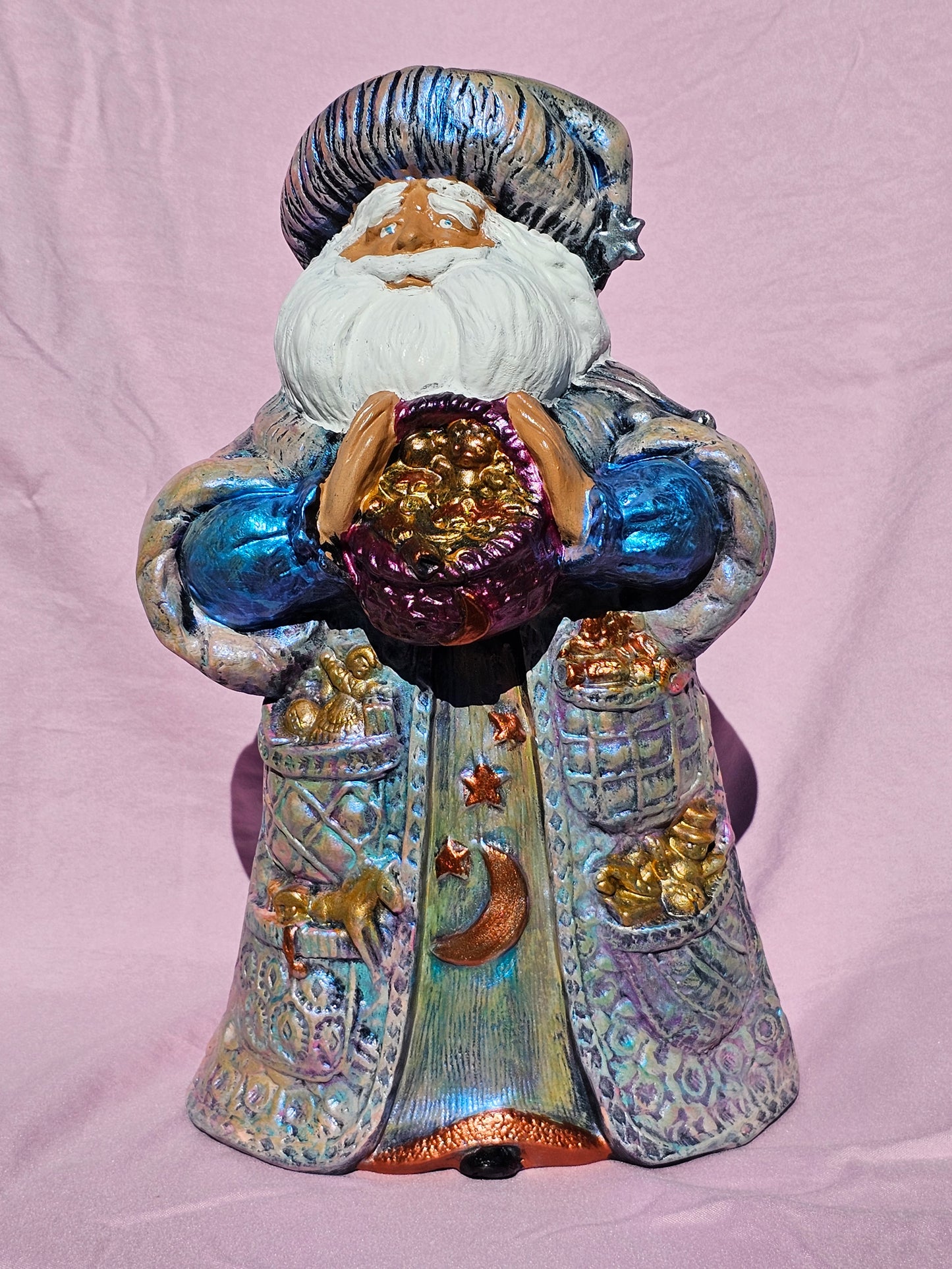Old world Santa with basket