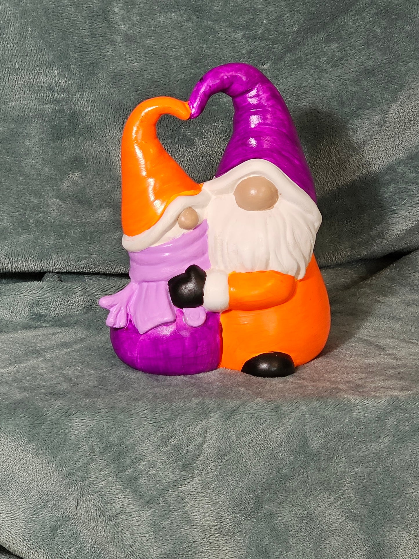 Clemson Couple Gnome