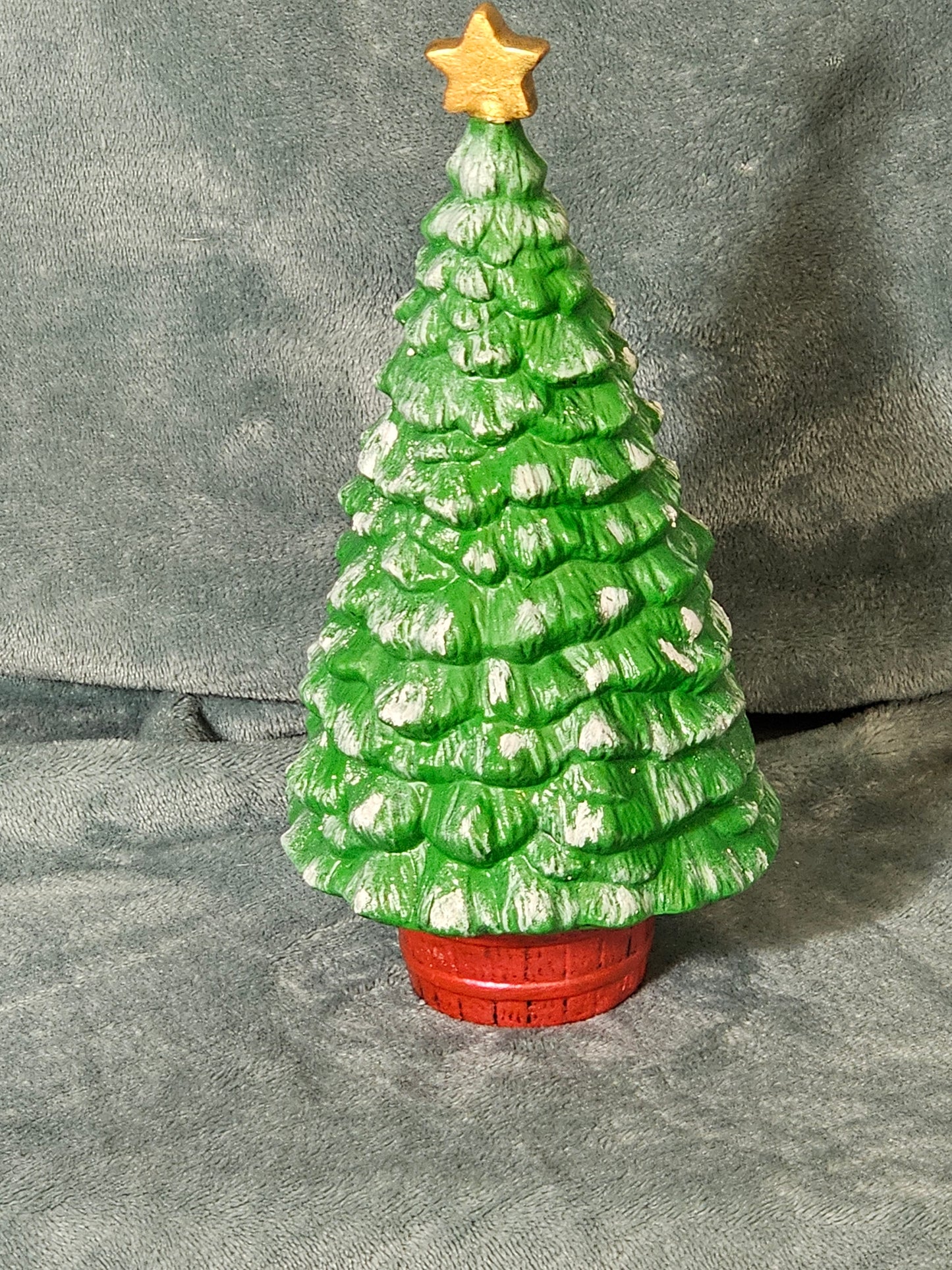 Gold Star Christmas Tree